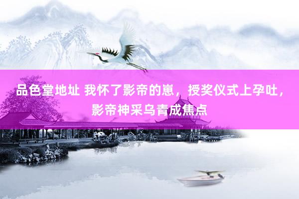 品色堂地址 我怀了影帝的崽，授奖仪式上孕吐，影帝神采乌青成焦点